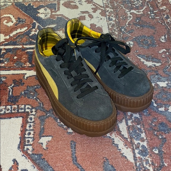 Fenty x Puma Creeper Platform Sneakers Sz 8 - Picture 1 of 5